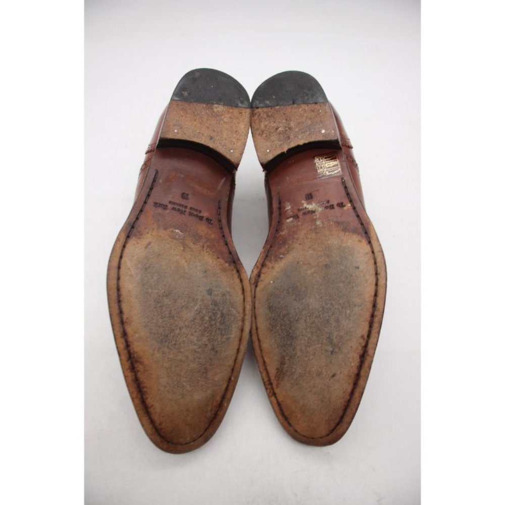 To Boot New York Adam Derrick Men's Size 10 Brown WingTip Dress Shoes - Picture 7 of 13